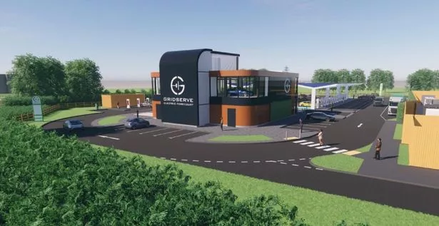 Image for Gridserve's huge Wickford EV charging forecourt by A127 approved